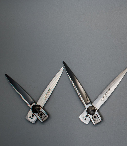Offset Handle Razor Blade Scissor